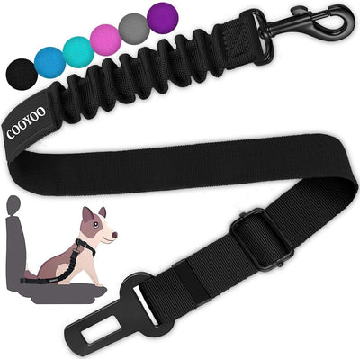 Adjustable Elastic Dog Seat Belt Safety Tether