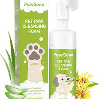 No-Rinse Pet Paw Foam Cleaner