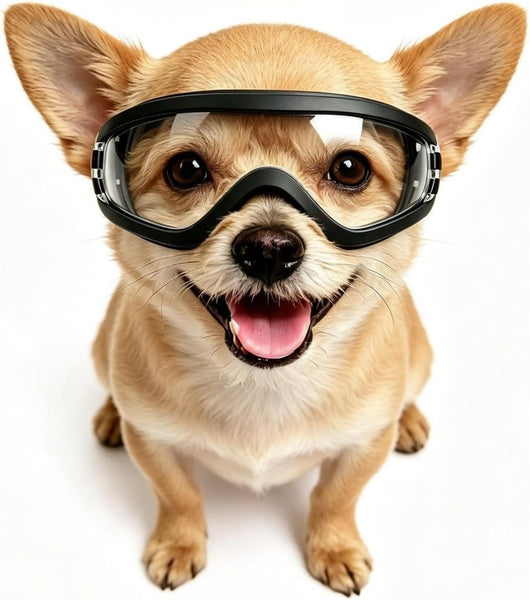 clear dog goggles for small breeds outdoor pet eyewear