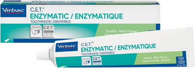 Enzymatic dog toothpaste for fresh breath