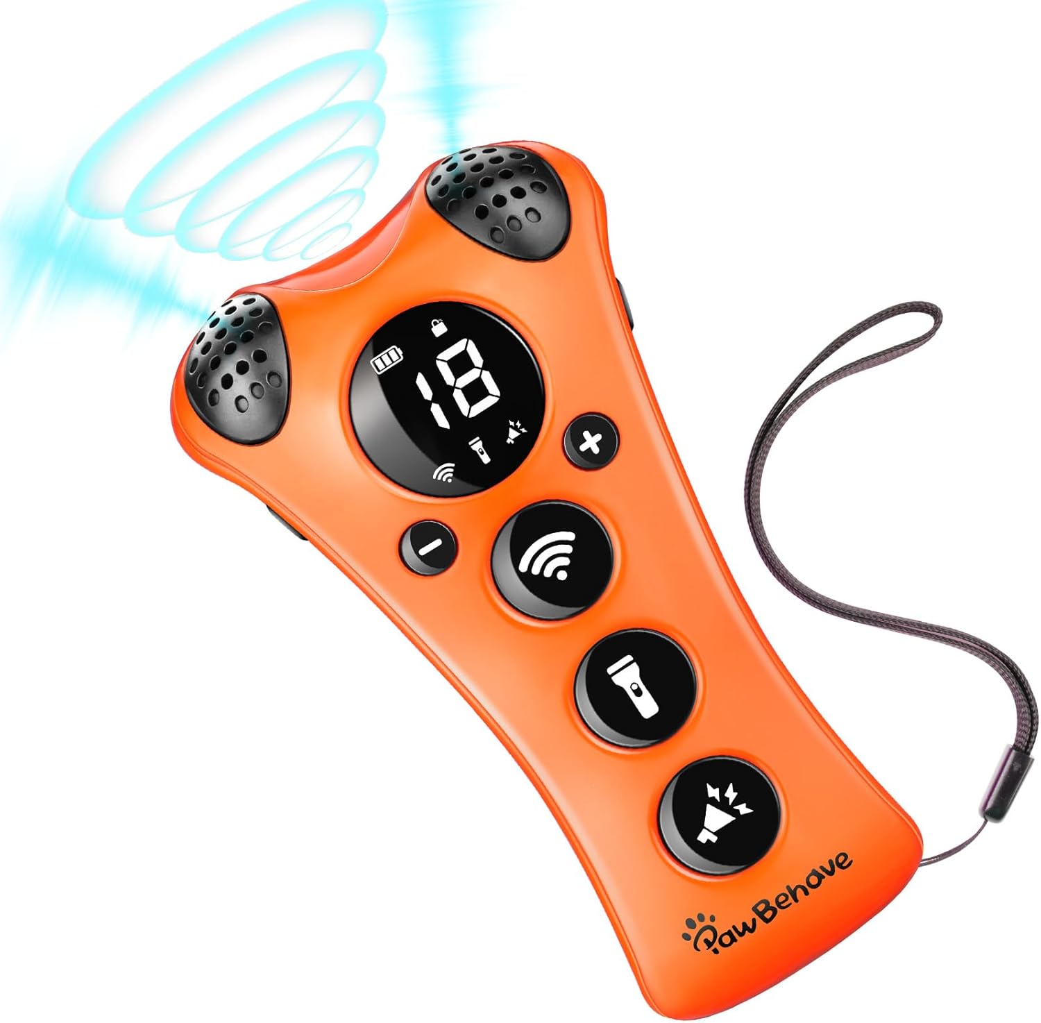 Ultrasonic Dog Trainer Whistle Light
