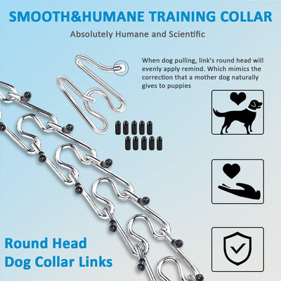 Quick-Release Adjustable Stainless Steel Dog Collar