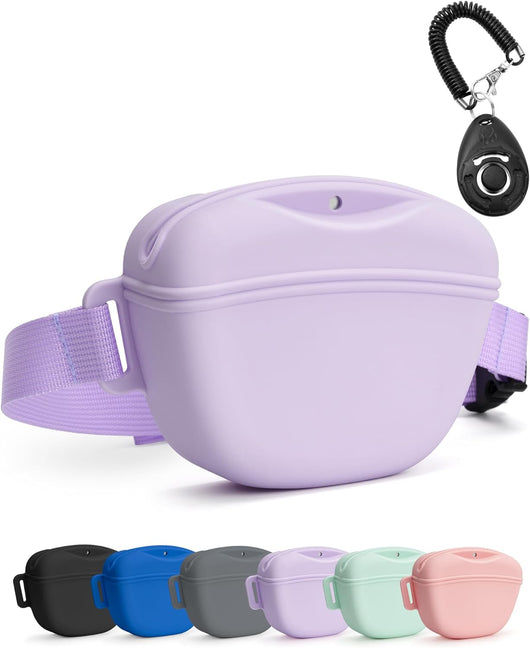 Pro-Grade Silicone Dog Treat Pouch Training Kit