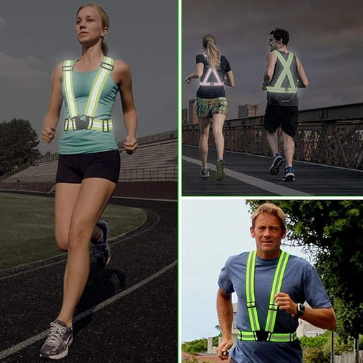 Adjustable Reflective Safety Vest for Dog Walking