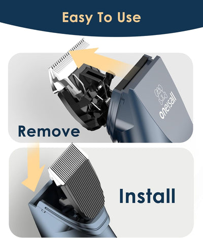 Quiet Pet Grooming Clipper Kit