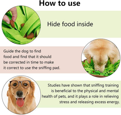 Snuffle Mat Foraging Enrichment Game For Dogs