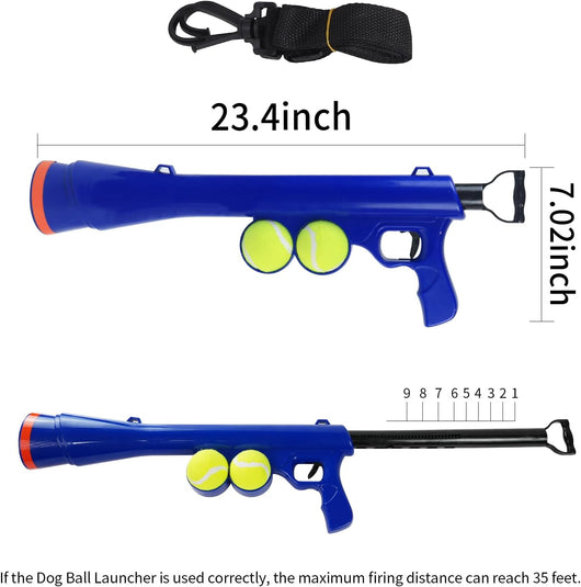 Dog Ball Launcher With Shoulder Strap