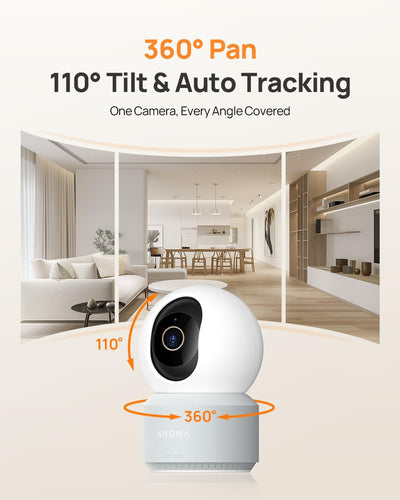 4K Smart Dog Camera With Auto Tracking