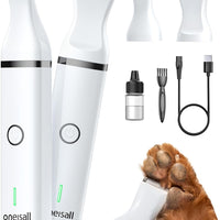 Cordless Paw & Face Trimmer for Dogs