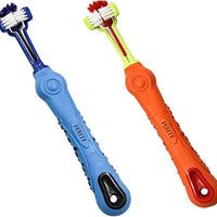 3-Sided Dog Toothbrush 2-Pack