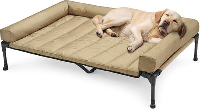 Veehoo Cooling Dog Mat With Bolster Cushion