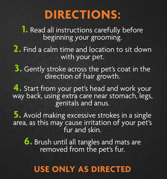 Pet Grooming Rake for Dogs