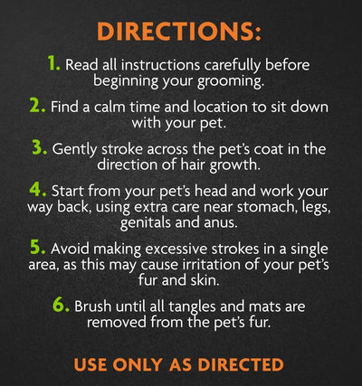 Pet Grooming Rake for Dogs