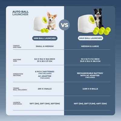 Automatic Dog Ball Launcher | Rechargeable Fetch Toy