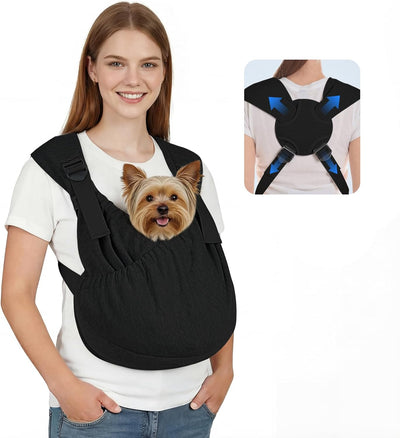 Hands-Free Dog Sling Carrier Pouch