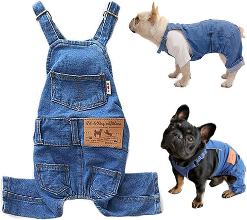 Apparel Overalls for Small Dogs & Cats I Puppy Jumpsuit