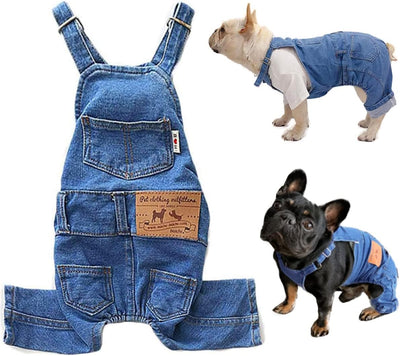 Apparel Overalls for Small Dogs & Cats I Puppy Jumpsuit