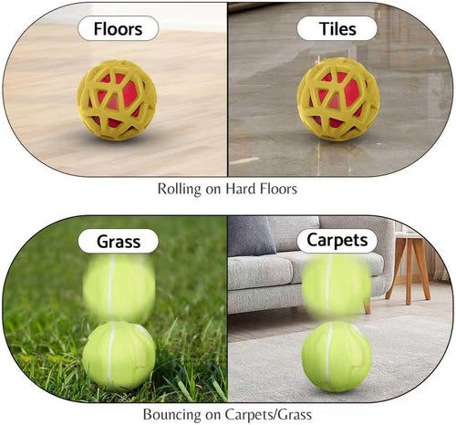 Interactive Dog Toy Ball | Motion-Activated Smart Bouncing & Vibrating Toy
