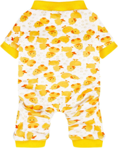Dog Apparel Pajamas Onesie | Cute Duck Sleepwear