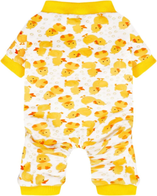 Dog Apparel Pajamas Onesie | Cute Duck Sleepwear