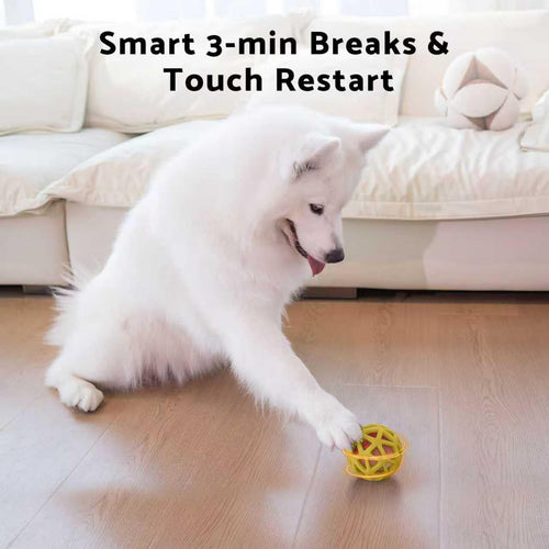 Interactive Dog Toy Ball | Motion-Activated Smart Bouncing & Vibrating Toy