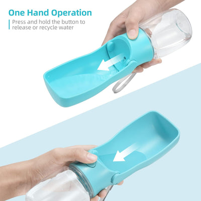 Foldable Dog Water Bottle for Travel
