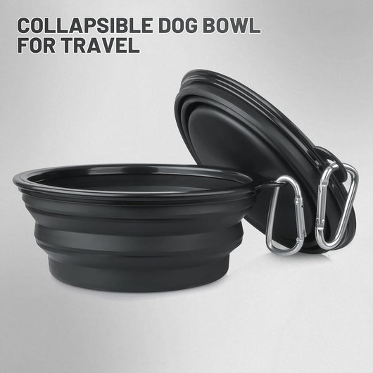 Extra Large Collapsible Dog Bowl 2-Pack