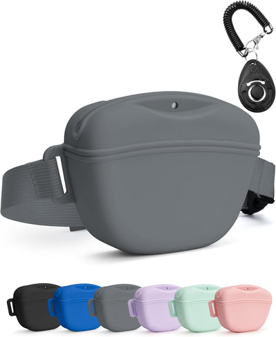 Pro-Grade Silicone Dog Treat Pouch Training Kit