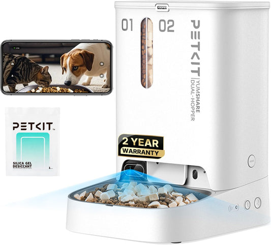 Smart Automatic Pet Feeder With HD Camera