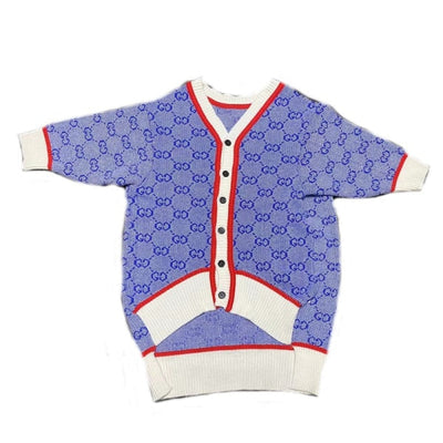 GG Star Cardigan Sweater For Big Dogs