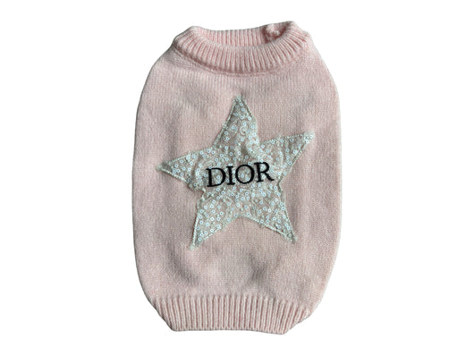 DD Star Crystal Sleeveless Banger Sweater