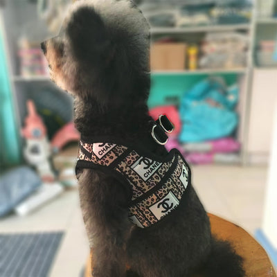 Wildstyle Leopard Print Dog Vibrant Harnesses