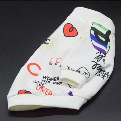 CC Drip Graffiti Rawcut Sweater