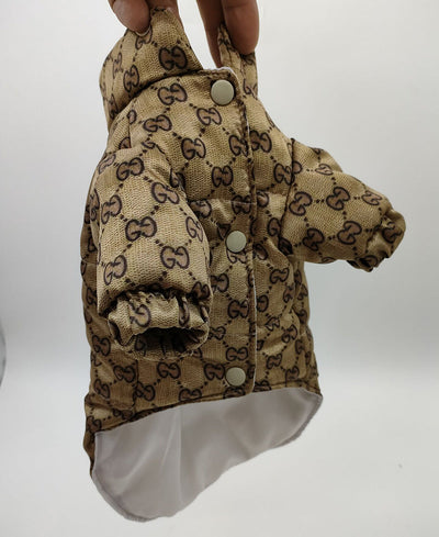 GG Sparkling Hound Wrap Dusty Jacket