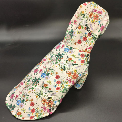 Balenciaga Floral Furry Fashion Doggo Sweet Jacket