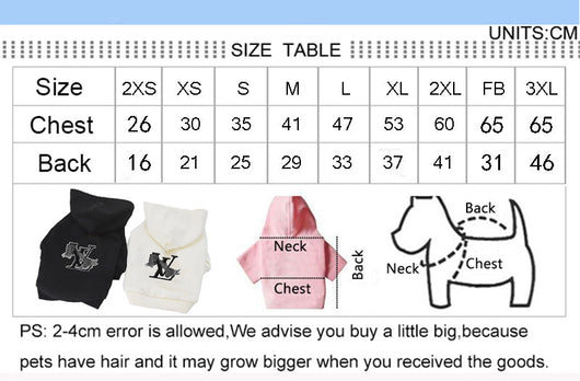 LV Classy Doggo Dreamy Hoodie