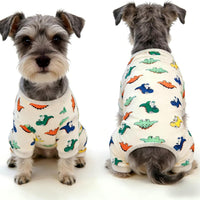 Dog Pajamas Onesie for Small & Medium Dogs – Soft 4-Way Stretch Puppy Sleep & Recovery Suit