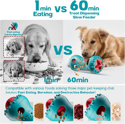 Interactive Treat Dispensing Roller for Bored Dogs