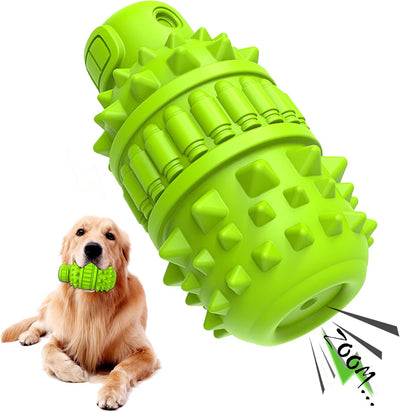 Dog Toothbrush Chew Toy with Squeaker