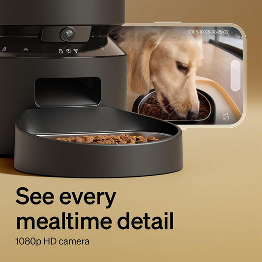Smart Automatic Pet Feeder With Camera Monitoring