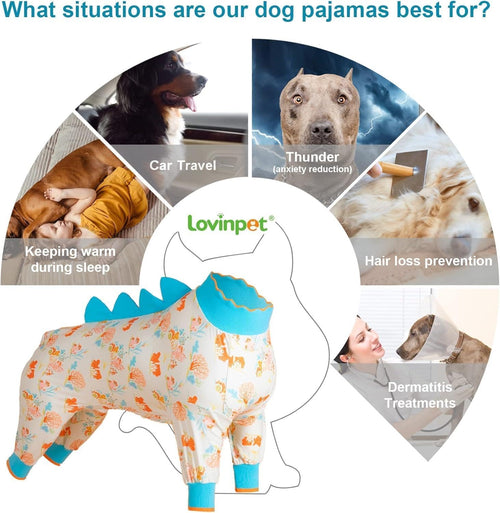 Big Dogs – Anti Licking Dog Pajamas Onesie