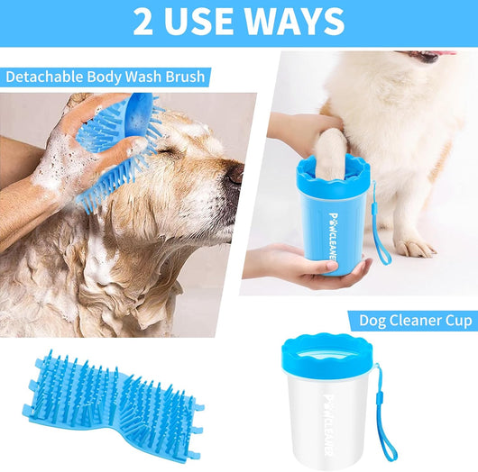 7-in-1 Dog Paw Cleaner Portable Washer