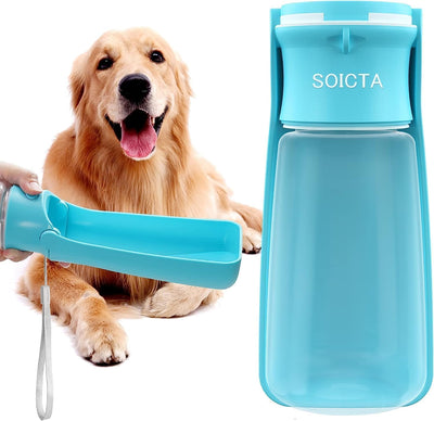 Foldable Dog Water Bottle for Travel
