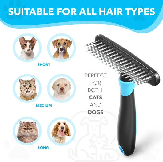 Deshedding Undercoat Rake for Dogs