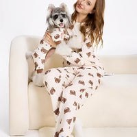 Matching Dog & Owner Pajamas | Women & Pet Holiday PJ Set | Soft Cozy Sleepwear