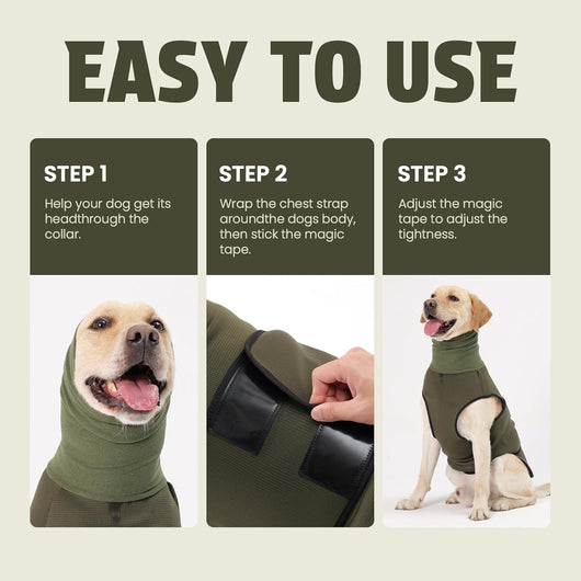 Calming Hoodie – Thunder & Fireworks Stress Relief Jacket for Dogs