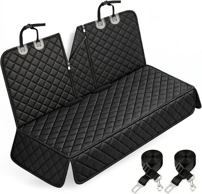 Waterproof Dog Car Seat Cover With Seat Belts