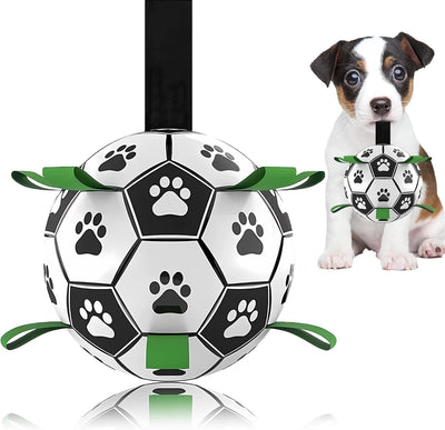 Dog Soccer Ball 6" I Tug & Water Toy