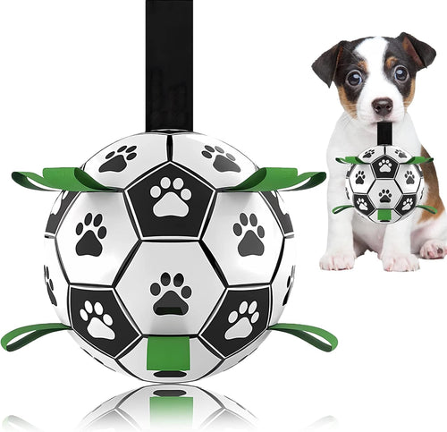 Dog Soccer Ball 6" I Tug & Water Toy