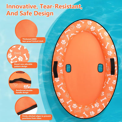 Inflatable Dog Pool Float for Summer Adventures